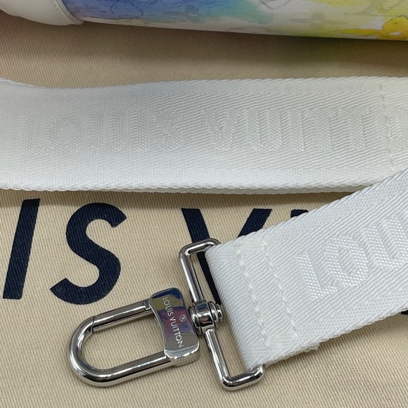 Louis Vuitton Watercolor Weekend New Tote Gm Rare - Picture 16 of 16